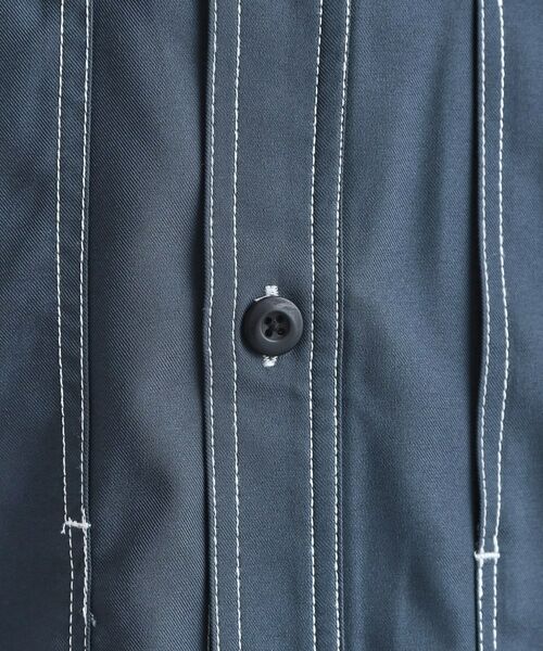 tk.TAKEO KIKUCHI / ティーケー タケオキクチ シャツ・ブラウス | 配色ステッチシャツ | 詳細12