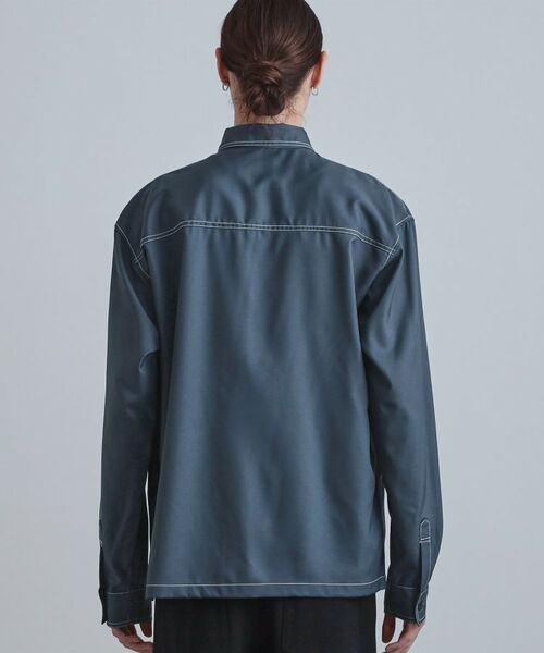 tk.TAKEO KIKUCHI / ティーケー タケオキクチ シャツ・ブラウス | 配色ステッチシャツ | 詳細15