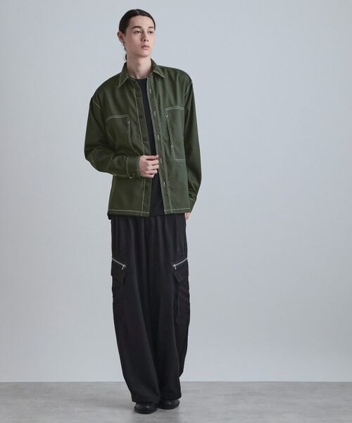 tk.TAKEO KIKUCHI / ティーケー タケオキクチ シャツ・ブラウス | 配色ステッチシャツ | 詳細6