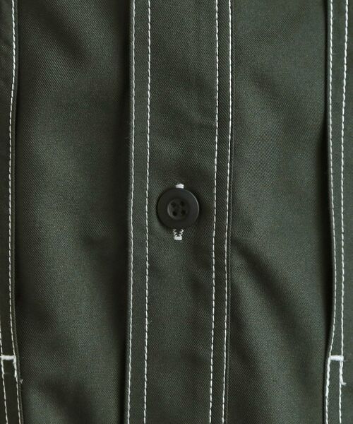 tk.TAKEO KIKUCHI / ティーケー タケオキクチ シャツ・ブラウス | 配色ステッチシャツ | 詳細8