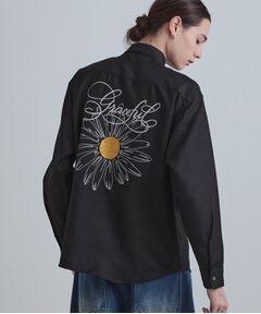 tk.TAKEO KIKUCHI / ティーケー タケオキクチ シャツ・ブラウス | バックデイジー刺繍シャツ