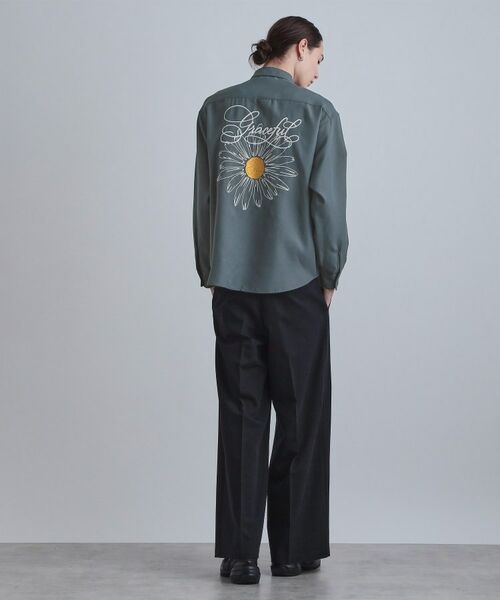 tk.TAKEO KIKUCHI / ティーケー タケオキクチ シャツ・ブラウス | バックデイジー刺繍シャツ | 詳細10