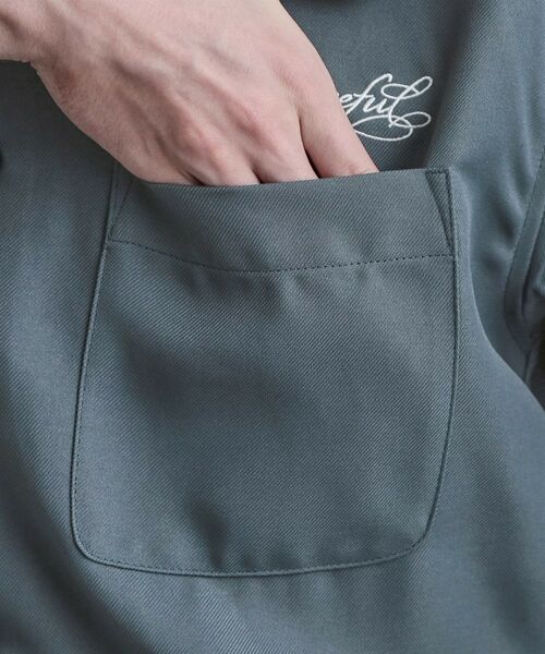 tk.TAKEO KIKUCHI / ティーケー タケオキクチ シャツ・ブラウス | バックデイジー刺繍シャツ | 詳細19