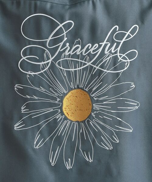 tk.TAKEO KIKUCHI / ティーケー タケオキクチ シャツ・ブラウス | バックデイジー刺繍シャツ | 詳細22