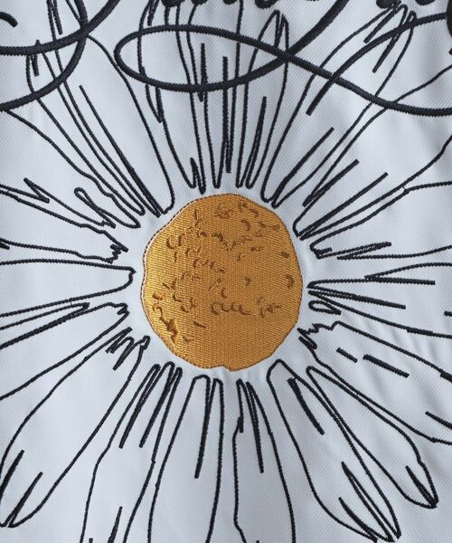 tk.TAKEO KIKUCHI / ティーケー タケオキクチ シャツ・ブラウス | バックデイジー刺繍シャツ | 詳細4