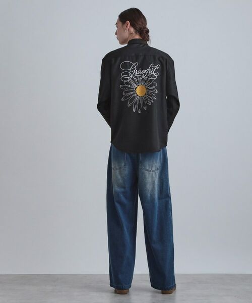 tk.TAKEO KIKUCHI / ティーケー タケオキクチ シャツ・ブラウス | バックデイジー刺繍シャツ | 詳細7