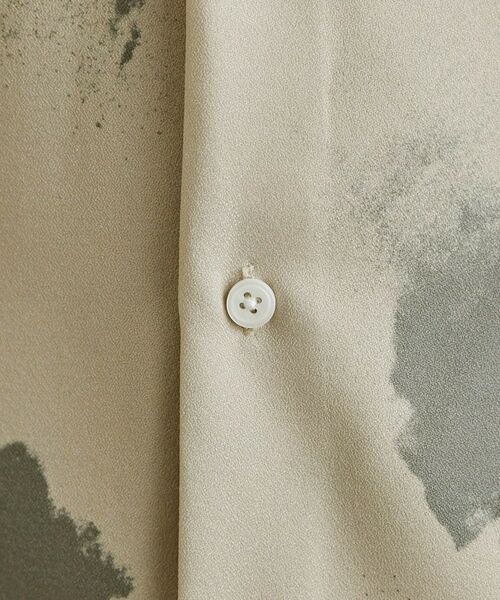 tk.TAKEO KIKUCHI / ティーケー タケオキクチ シャツ・ブラウス | スモークブラープリントシャツ | 詳細12