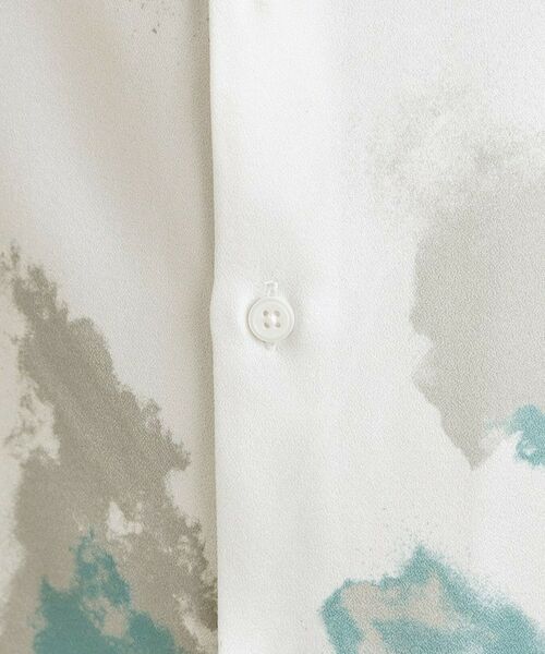 tk.TAKEO KIKUCHI / ティーケー タケオキクチ シャツ・ブラウス | スモークブラープリントシャツ | 詳細4