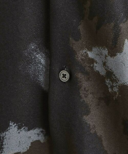 tk.TAKEO KIKUCHI / ティーケー タケオキクチ シャツ・ブラウス | スモークブラープリントシャツ | 詳細8