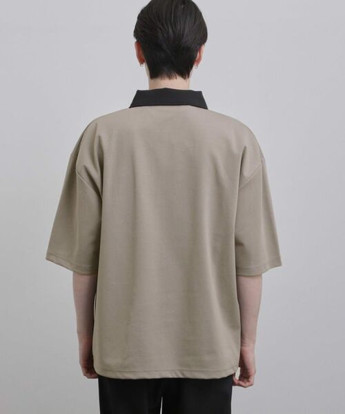 tk.TAKEO KIKUCHI / ティーケー タケオキクチ カットソー | 配色ハーフジップカットソー | 詳細16