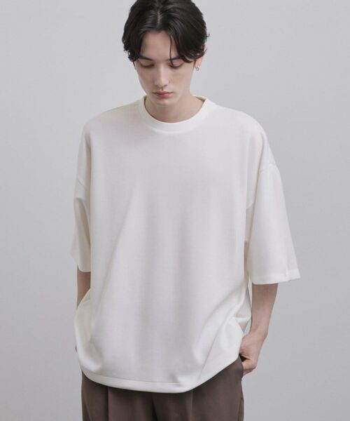 tk.TAKEO KIKUCHI / ティーケー タケオキクチ カットソー | マシュマロドルマンカットソー（ホワイト(001)）