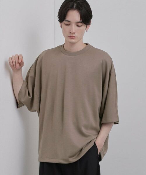 tk.TAKEO KIKUCHI / ティーケー タケオキクチ カットソー | マシュマロドルマンカットソー（トープ(054)）