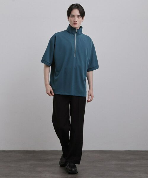 tk.TAKEO KIKUCHI / ティーケー タケオキクチ カットソー | ジョーゼットハーフジップ | 詳細12