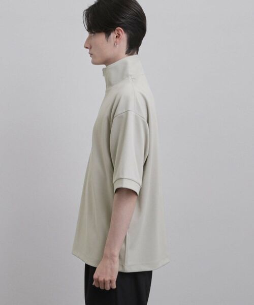 tk.TAKEO KIKUCHI / ティーケー タケオキクチ カットソー | ジョーゼットハーフジップ | 詳細15