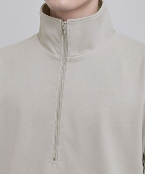 tk.TAKEO KIKUCHI / ティーケー タケオキクチ カットソー | ジョーゼットハーフジップ | 詳細17