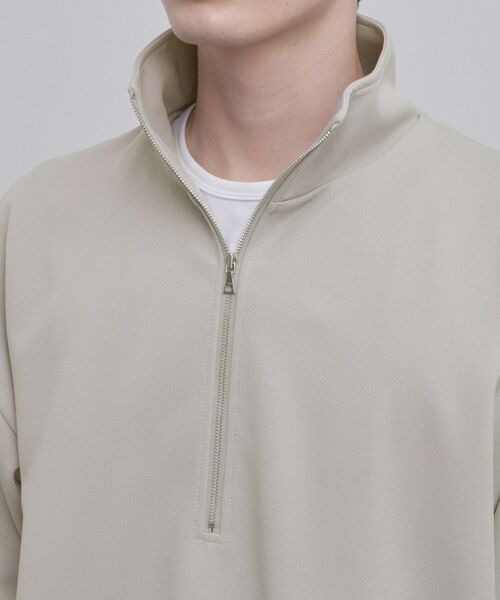 tk.TAKEO KIKUCHI / ティーケー タケオキクチ カットソー | ジョーゼットハーフジップ | 詳細21