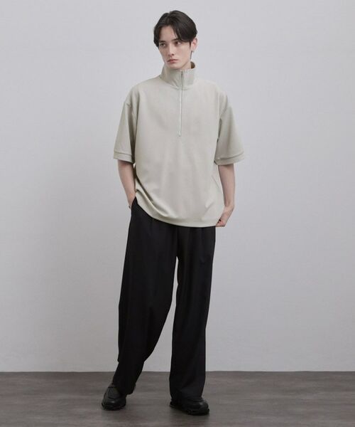 tk.TAKEO KIKUCHI / ティーケー タケオキクチ カットソー | ジョーゼットハーフジップ | 詳細3