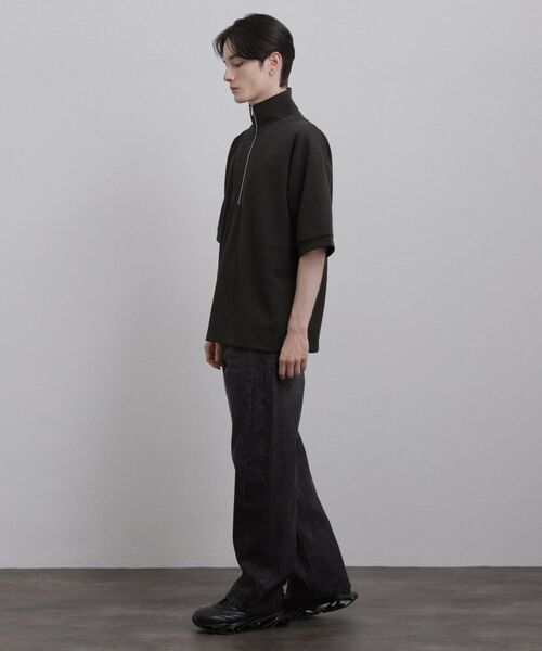 tk.TAKEO KIKUCHI / ティーケー タケオキクチ カットソー | ジョーゼットハーフジップ | 詳細8