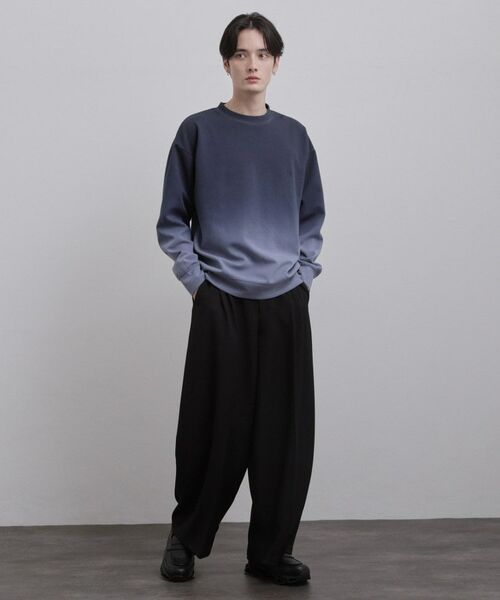 tk.TAKEO KIKUCHI / ティーケー タケオキクチ スウェット | グラデーションスウェット | 詳細10