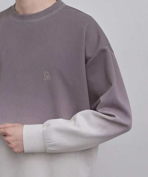 tk.TAKEO KIKUCHI / ティーケー タケオキクチ スウェット | グラデーションスウェット | 詳細15