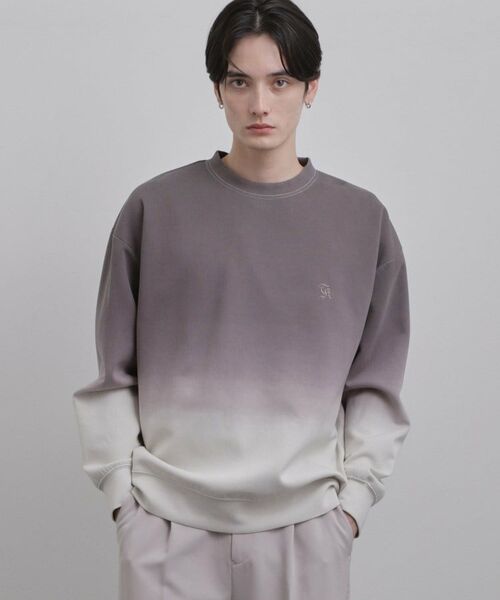 tk.TAKEO KIKUCHI / ティーケー タケオキクチ スウェット | グラデーションスウェット | 詳細2
