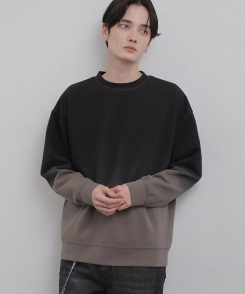 tk.TAKEO KIKUCHI / ティーケー タケオキクチ スウェット | グラデーションスウェット | 詳細5