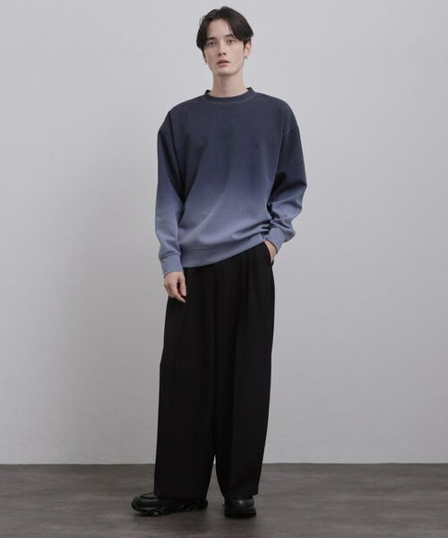 tk.TAKEO KIKUCHI / ティーケー タケオキクチ スウェット | グラデーションスウェット | 詳細9