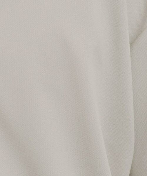 tk.TAKEO KIKUCHI / ティーケー タケオキクチ カットソー | ジョーゼットハーフジップポロカットソー | 詳細5