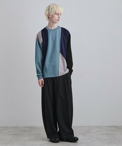 tk.TAKEO KIKUCHI / ティーケー タケオキクチ カットソー | ダイヤゴナルブランケットカットソー | 詳細11