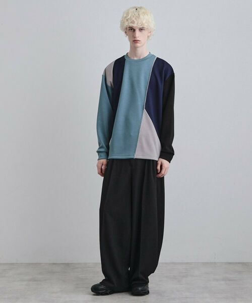 tk.TAKEO KIKUCHI / ティーケー タケオキクチ カットソー | ダイヤゴナルブランケットカットソー | 詳細12