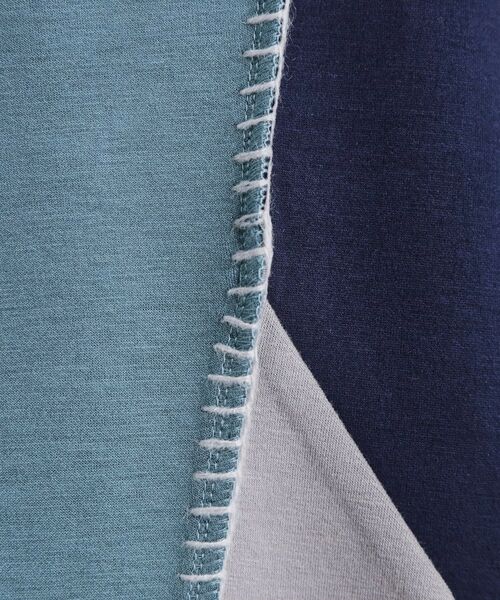 tk.TAKEO KIKUCHI / ティーケー タケオキクチ カットソー | ダイヤゴナルブランケットカットソー | 詳細13