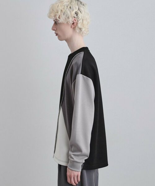 tk.TAKEO KIKUCHI / ティーケー タケオキクチ カットソー | ダイヤゴナルブランケットカットソー | 詳細15