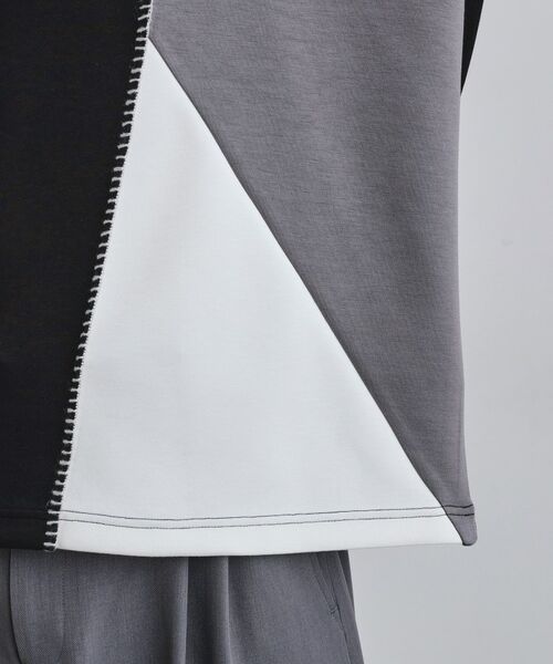 tk.TAKEO KIKUCHI / ティーケー タケオキクチ カットソー | ダイヤゴナルブランケットカットソー | 詳細19