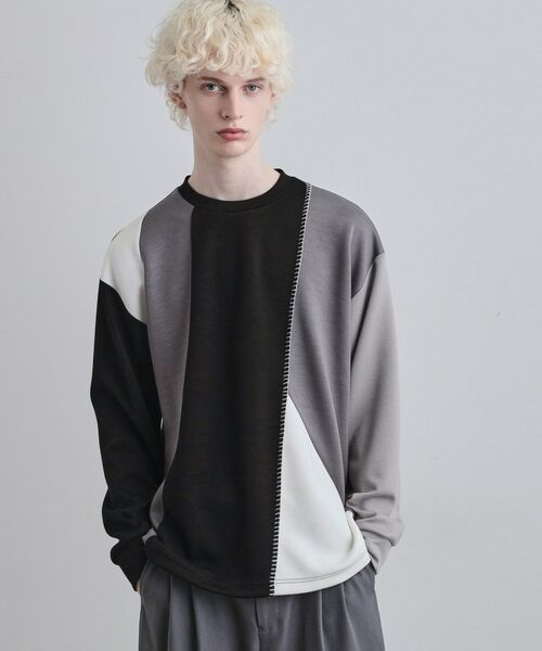 tk.TAKEO KIKUCHI / ティーケー タケオキクチ カットソー | ダイヤゴナルブランケットカットソー | 詳細6