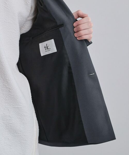 tk.TAKEO KIKUCHI / ティーケー タケオキクチ テーラードジャケット | 【セットアップ対応】クロップドジャケット | 詳細20