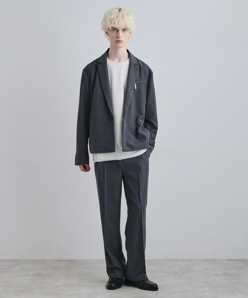 tk.TAKEO KIKUCHI / ティーケー タケオキクチ テーラードジャケット | 【セットアップ対応】クロップドジャケット | 詳細3