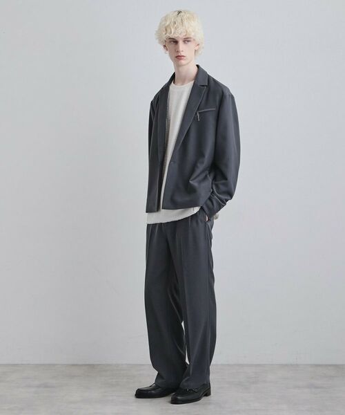 tk.TAKEO KIKUCHI / ティーケー タケオキクチ テーラードジャケット | 【セットアップ対応】クロップドジャケット | 詳細4