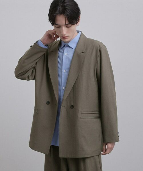 tk.TAKEO KIKUCHI / ティーケー タケオキクチ テーラードジャケット | ダブルブレストジャケット | 詳細10