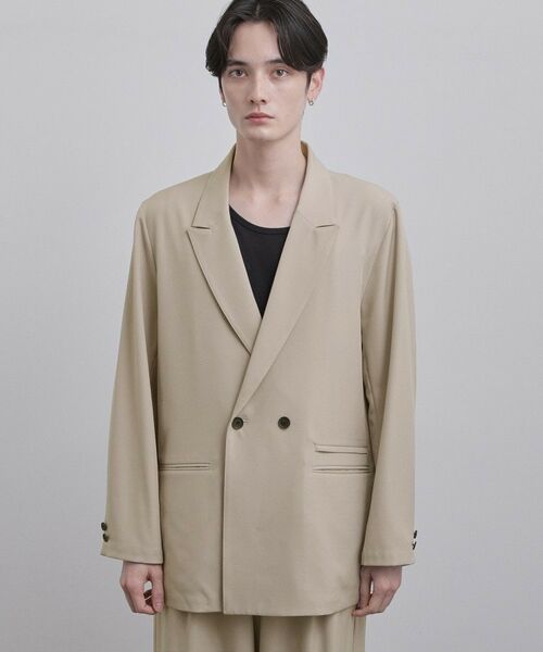 tk.TAKEO KIKUCHI / ティーケー タケオキクチ テーラードジャケット | ダブルブレストジャケット | 詳細14