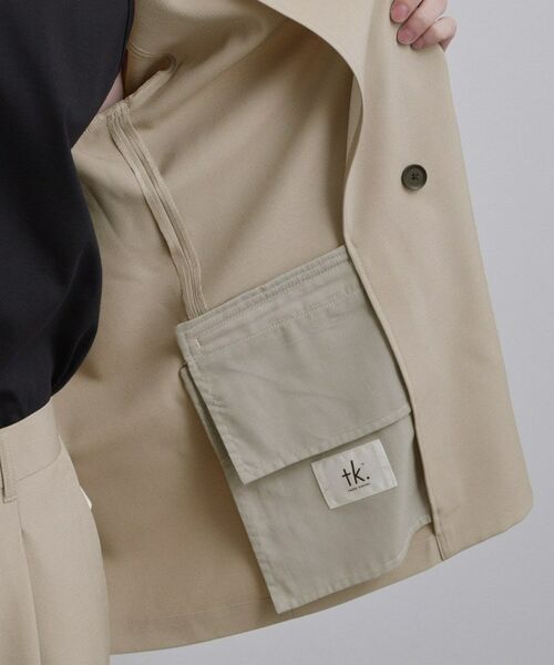 tk.TAKEO KIKUCHI / ティーケー タケオキクチ テーラードジャケット | ダブルブレストジャケット | 詳細23