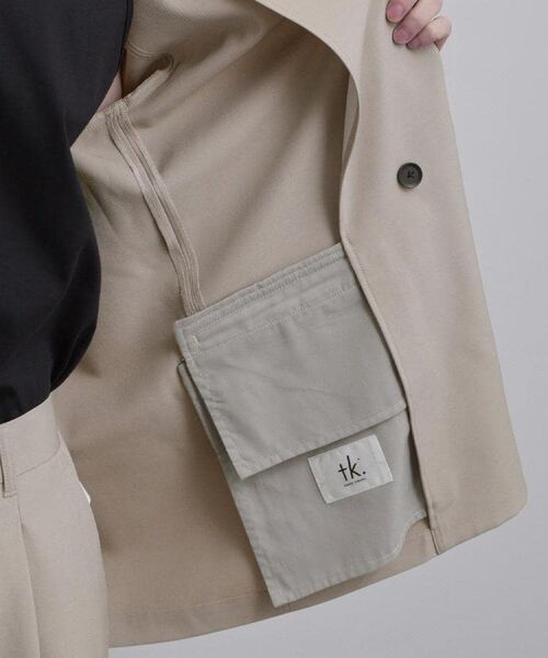 tk.TAKEO KIKUCHI / ティーケー タケオキクチ テーラードジャケット | ダブルブレストジャケット | 詳細29