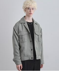 tk.TAKEO KIKUCHI / ティーケー タケオキクチ レザーブルゾン・ジャケット | オフィサージャケット