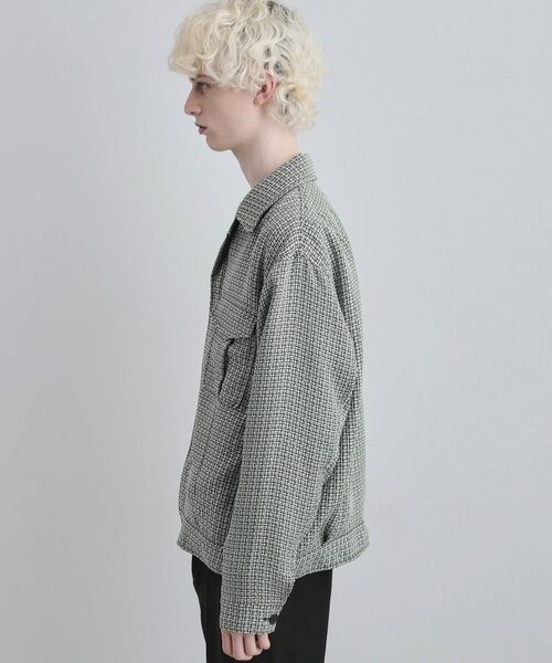 tk.TAKEO KIKUCHI / ティーケー タケオキクチ レザーブルゾン・ジャケット | オフィサージャケット | 詳細11