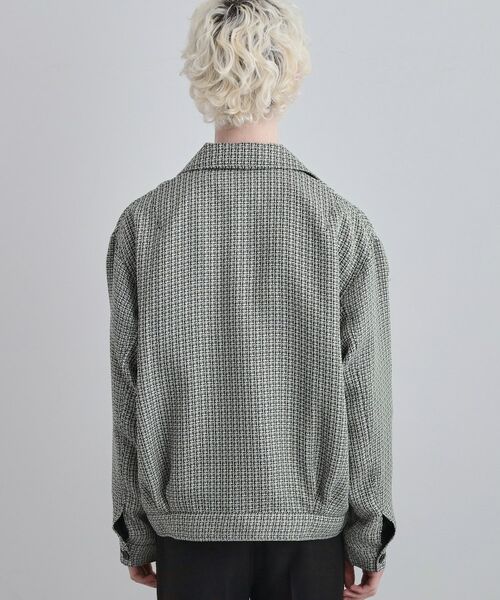 tk.TAKEO KIKUCHI / ティーケー タケオキクチ レザーブルゾン・ジャケット | オフィサージャケット | 詳細12