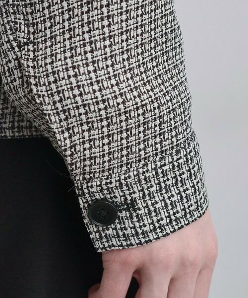 tk.TAKEO KIKUCHI / ティーケー タケオキクチ レザーブルゾン・ジャケット | オフィサージャケット | 詳細16