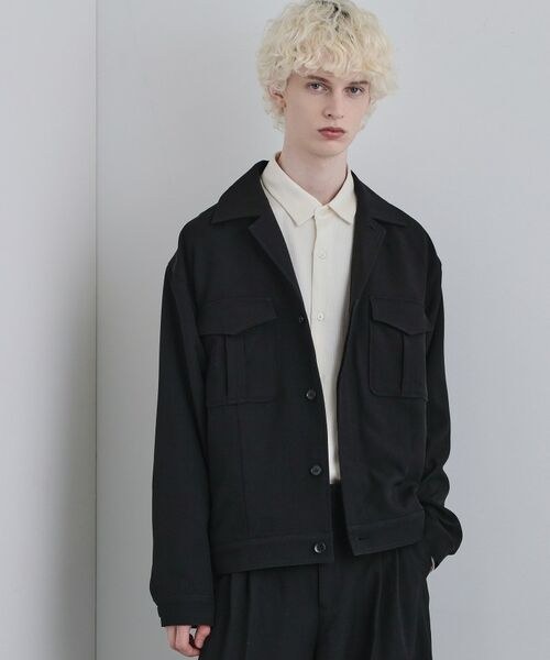 tk.TAKEO KIKUCHI / ティーケー タケオキクチ レザーブルゾン・ジャケット | オフィサージャケット | 詳細2