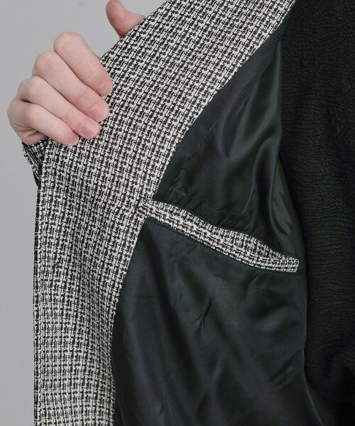 tk.TAKEO KIKUCHI / ティーケー タケオキクチ レザーブルゾン・ジャケット | オフィサージャケット | 詳細20