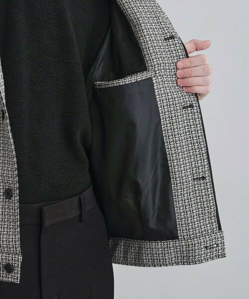 tk.TAKEO KIKUCHI / ティーケー タケオキクチ レザーブルゾン・ジャケット | オフィサージャケット | 詳細21