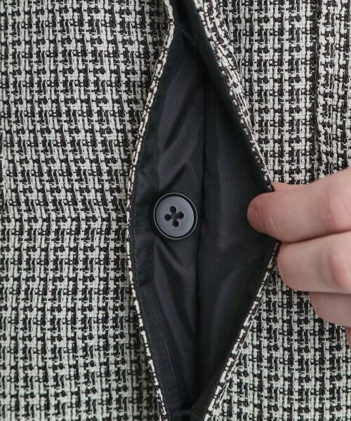 tk.TAKEO KIKUCHI / ティーケー タケオキクチ レザーブルゾン・ジャケット | オフィサージャケット | 詳細22