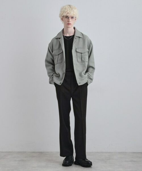 tk.TAKEO KIKUCHI / ティーケー タケオキクチ レザーブルゾン・ジャケット | オフィサージャケット | 詳細7